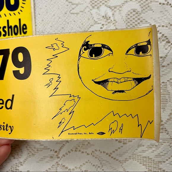 3 vintage bumper stickers - Picture 5 of 13